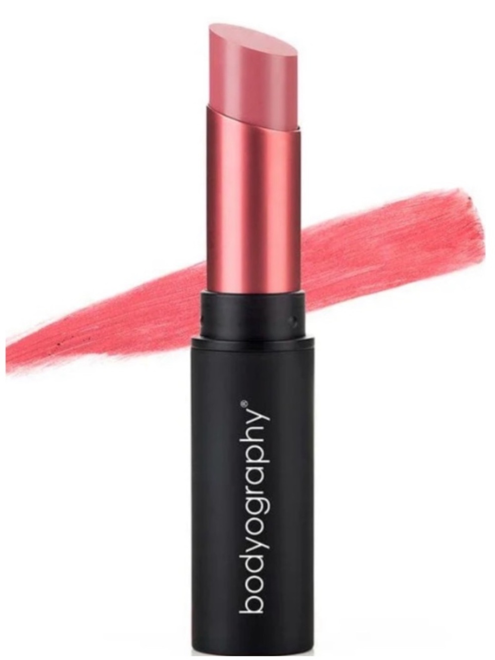 Bodyography SATEEN Fabric Texture Lipstick Dusty Pink NEW PC